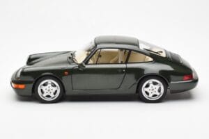 Porsche 911 964 Carrera 4 Verde Metalic Asia Exclusive Norev 1:18 187326 Metal - imaginea 4 din 8
