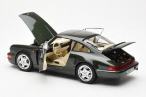 Porsche 911 964 Carrera 4 Verde Metalic Asia Exclusive Norev 1:18 187326 Metal - imaginea 5 din 8