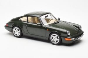 Porsche 911 964 Carrera 4 Verde Metalic Asia Exclusive Norev 1:18 187326 Metal - imaginea 6 din 8