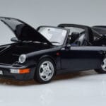 Porsche 911 964 Carrera 4 Targa Albastru Norev 1:18 187340 Metal - image 2 of 8