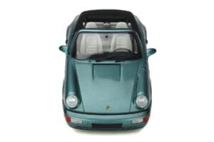 Porsche 911 964 Carrera 4 Targa Verde GT Spirit 1:18 GT805 Rășină - imaginea 3 din 8