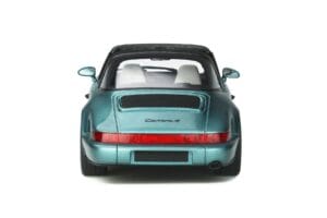 Porsche 911 964 Carrera 4 Targa Verde GT Spirit 1:18 GT805 Rășină - imaginea 4 din 8