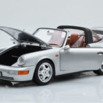 Porsche 911 964 Carrera 4 Targa Polar Argintiu Norev 1:18 - image 2 of 9