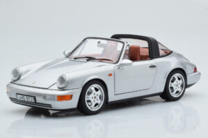 Porsche 911 964 Carrera 4 Targa Polar Argintiu Norev 1:18
