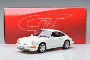 Porsche 911 964 Carrera 4 Alb GT Spirit 1:18 GT713 Rășină - imaginea 6 din 6