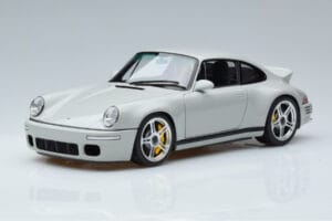 Porsche 911 964 RUF SCR Chalk Gri Almost Real 1:18 880204 Metal