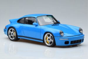 Porsche 911 964 RUF SCR Mexico Albastru Almost Real 1:18 880202 Metal - imaginea 6 din 10