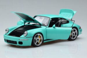 Porsche 911 964 RUF SCR Pearl Mint Verde Almost Real 1:18 880206 Metal - imaginea 2 din 10