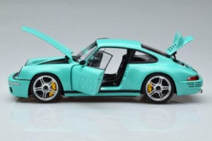 Porsche 911 964 RUF SCR Pearl Mint Verde Almost Real 1:18 880206 Metal - imaginea 4 din 10