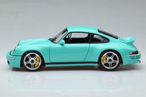 Porsche 911 964 RUF SCR Pearl Mint Verde Almost Real 1:18 880206 Metal - imaginea 5 din 10