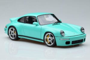 Porsche 911 964 RUF SCR Pearl Mint Verde Almost Real 1:18 880206 Metal - imaginea 6 din 10