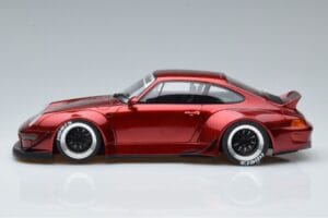 Porsche 911 964 RWB Duck Tail Candy Apple GT Spirit 1:18 GT759 Rășină - imaginea 3 din 6