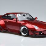 Porsche 911 964 RWB Duck Tail Candy Apple GT Spirit 1:18 GT759 Rășină - image 4 of 6