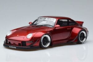 Porsche 911 964 RWB Duck Tail Candy Apple GT Spirit 1:18 GT759 Rășină