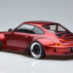 Porsche 911 964 RWB Duck Tail Candy Apple GT Spirit 1:18 GT759 Rășină - image 5 of 6
