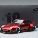Porsche 911 964 RWB Duck Tail Candy Apple GT Spirit 1:18 GT759 Rășină - image 6 of 6