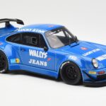 Porsche 911 964 RWB Osho Arrow Albastru GT Spirit 1:18 GT448 - image 4 of 6