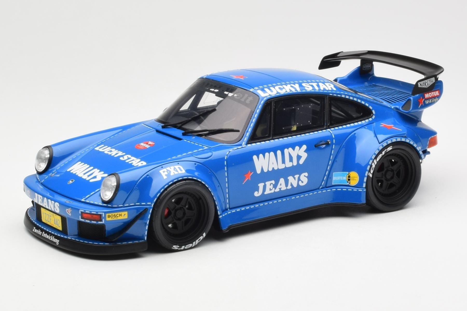 Porsche 911 964 RWB Osho Arrow Albastru GT Spirit 1:18 GT448 Rășină