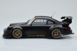 Porsche 911 964 RWB Stella Artois Negru GT Spirit 1:18 GT421 Rășină - imaginea 3 din 6