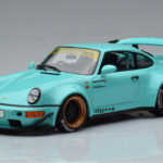 Porsche 911 964 RWB Tiffany Albastru GT Spirit 1:18