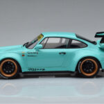 Porsche 911 964 RWB Tiffany Albastru GT Spirit 1:18 - image 3 of 6