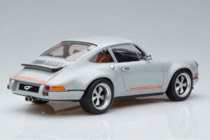 Porsche 911 964 Singer Gri GT Spirit 1:18 GT088 Rășină - imaginea 2 din 6