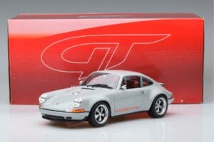Porsche 911 964 Singer Gri GT Spirit 1:18 GT088 Rășină - imaginea 6 din 6