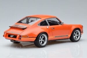 Porsche 911 964 Singer Portocaliu Ediție Specială GT Spirit 1:18 ZM049 Rășină - imaginea 2 din 6