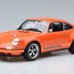 Porsche 911 964 Singer Portocaliu Ediție Specială GT Spirit 1:18 ZM049 Rășină
