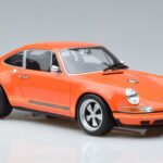 Porsche 911 964 Singer Portocaliu Ediție Specială GT Spirit 1:18 ZM049 Rășină - image 4 of 6