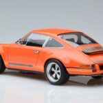 Porsche 911 964 Singer Portocaliu Ediție Specială GT Spirit 1:18 ZM049 Rășină - image 5 of 6