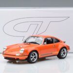 Porsche 911 964 Singer Portocaliu Ediție Specială GT Spirit 1:18 ZM049 Rășină - image 6 of 6