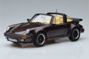 Porsche 911 964 Turbo Targa Maro Norev 1:18 187665 Metal
