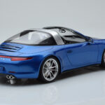 Porsche 911 991 4S Targa Albastru GT Spirit 1:18 - image 2 of 5