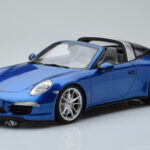 Porsche 911 991 4S Targa Albastru GT Spirit 1:18