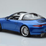 Porsche 911 991 4S Targa Albastru GT Spirit 1:18 - image 4 of 5