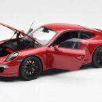 Porsche 911 991 Carrera GTS Carmine Roșu Schuco 1:18 450039000 - image 2 of 8