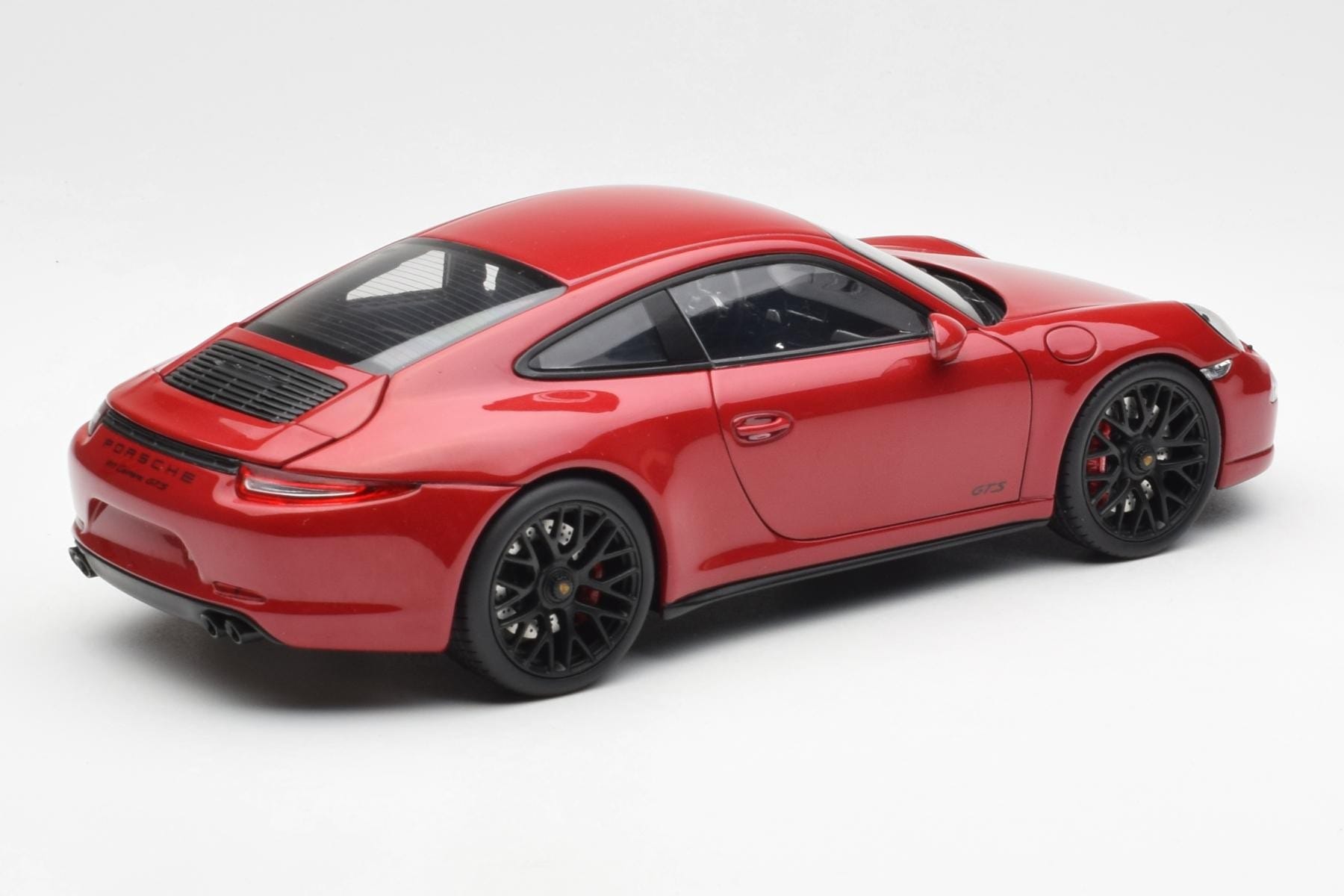 Porsche 911 991 Carrera GTS Carmine Roșu Schuco 1:18 450039000 Metal - imaginea 3 din 8