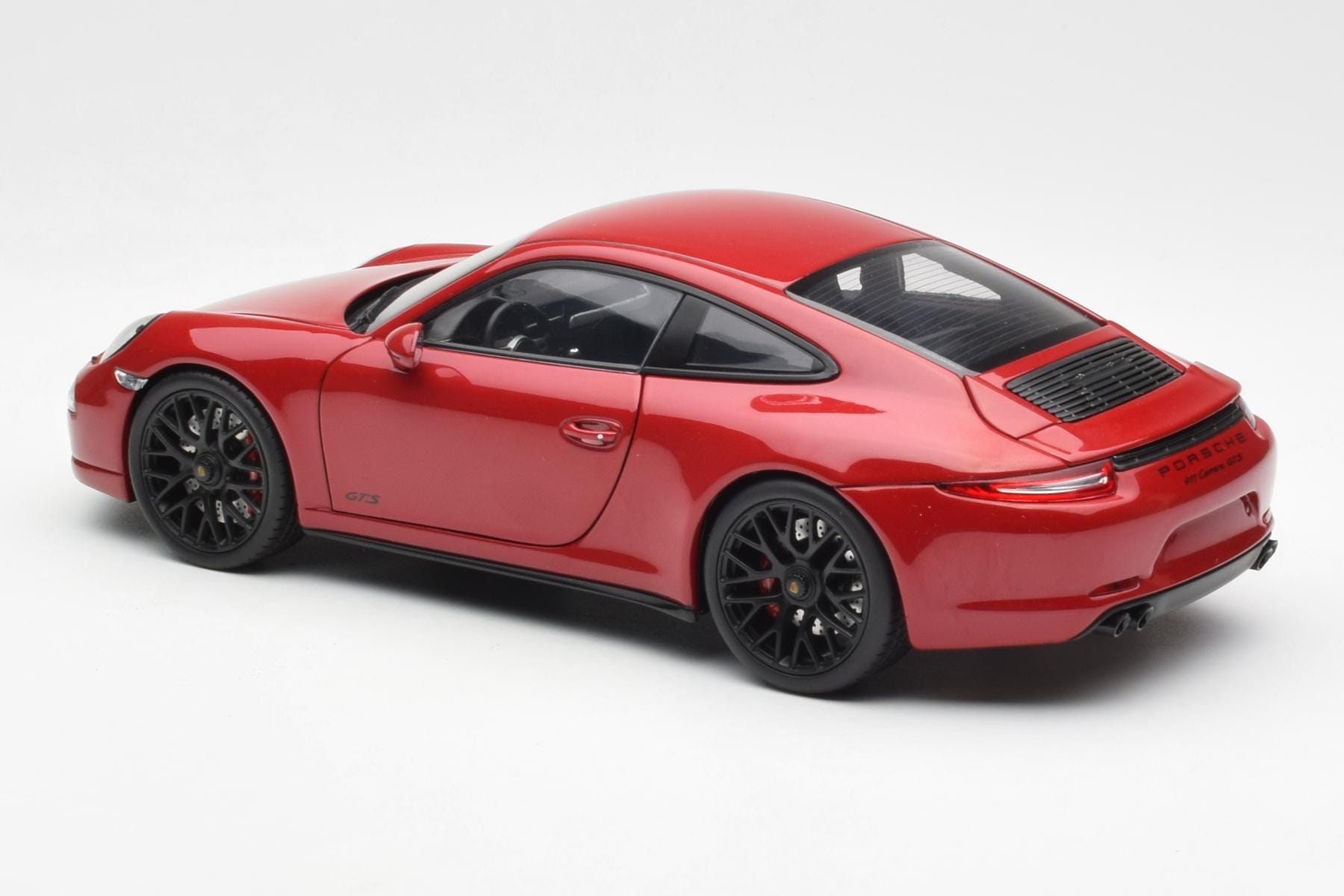 Porsche 911 991 Carrera GTS Carmine Roșu Schuco 1:18 450039000 Metal - imaginea 7 din 8