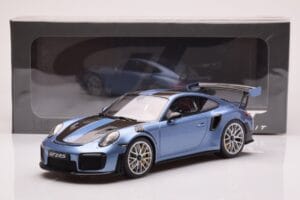 Porsche 911 991.2 GT2 RS Albastru GT Spirit 1:18 GT429 Rășină - imaginea 6 din 6