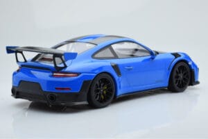 Porsche 911 GT2 RS 991.2 Weissach Package Albastru Jante Magneziu Negre Minichamps 1:18 153068316 Metal - imaginea 2 din 6
