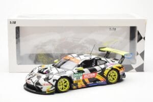 Porsche 911 991.2 GT3 R #69 Team Iron Force Racing Ring Police L. Luhr / M. Holzer ADAC GT Masters 2019 Minichamps 1:18 15319 - imaginea 6 din 6