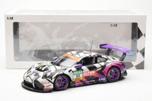 Porsche 911 991.2 GT3 R #69 Team Iron Force Racing Ring Police L. Luhr / J. Slooten ADAC GT Masters 2019 Minichamps 1:18 1531 - imaginea 2 din 6