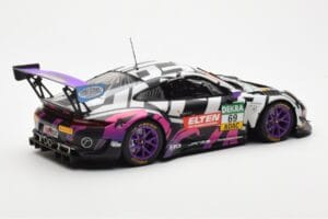 Porsche 911 991.2 GT3 R #69 Team Iron Force Racing Ring Police L. Luhr / J. Slooten ADAC GT Masters 2019 Minichamps 1:18 1531 - imaginea 5 din 6