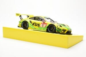 Porsche 911 991.2 GT3 R #1 Manthey Racing 24 Hours Nurburgring 2022 Minichamps 1:18 MG-M-911-24H-22-1801 Metal - imaginea 4 din 6