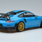 Porsche 911 991.2 GT3 RS Weissach Package Miami Albastru Jante Aurii Minichamps 1:18 153068310 Metal - image 2 of 6
