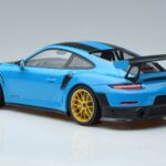 Porsche 911 991.2 GT3 RS Weissach Package Miami Albastru Jante Aurii Minichamps 1:18 153068310 Metal - image 5 of 6