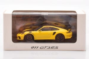 Porsche 911 991.2 GT3 RS Galben Minichamps 1:43 WAX02020085 Metal - imaginea 4 din 4