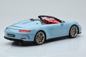 Porsche 911 991.2 Speedster Meissen Albastru GT Spirit 1:18 GT408 Rășină - imaginea 2 din 6