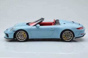 Porsche 911 991.2 Speedster Meissen Albastru GT Spirit 1:18 GT408 Rășină - imaginea 3 din 6
